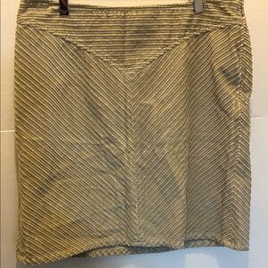Caslon Textured Tan Pencil Skirt